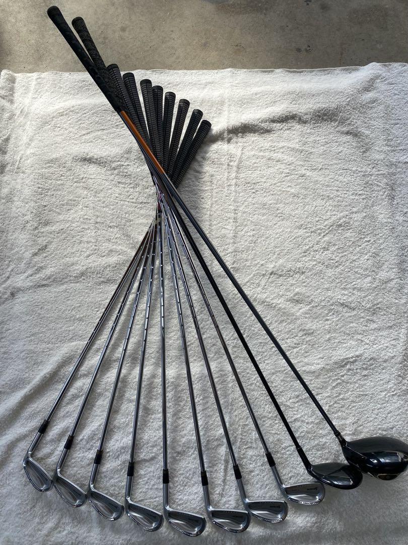 ゴルフクラブセット 10本 Srixon I-404 marman EXIMやや傷や汚れあり