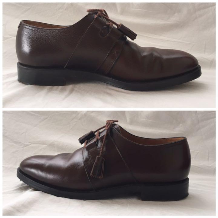 お買い得新品 JOHN サドル イングランド製 AjpWr-m69509293380 LOBB 低価NEW
