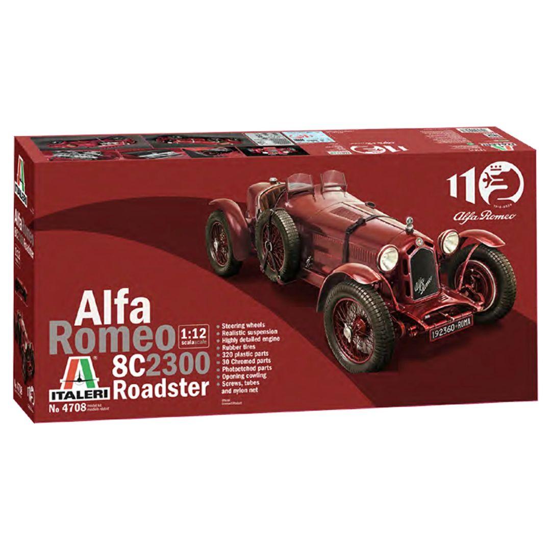イタレリ 1/12 アルファロメオ 8C 2300 ロードスター 110周年記念