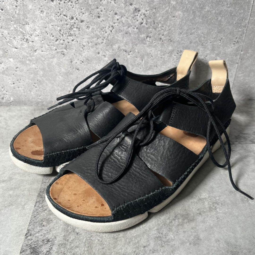 クラークス オリジナル Black Leather Trigenic Honey