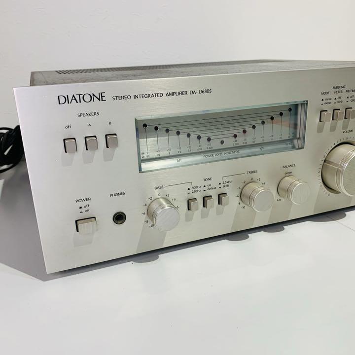 完動品　DIATONE ダイアトーン　DA-U660 プリメインアンプ 完動品 DIATONE ダイアトーン DA-U660 プリメインアンプ - メルカリ