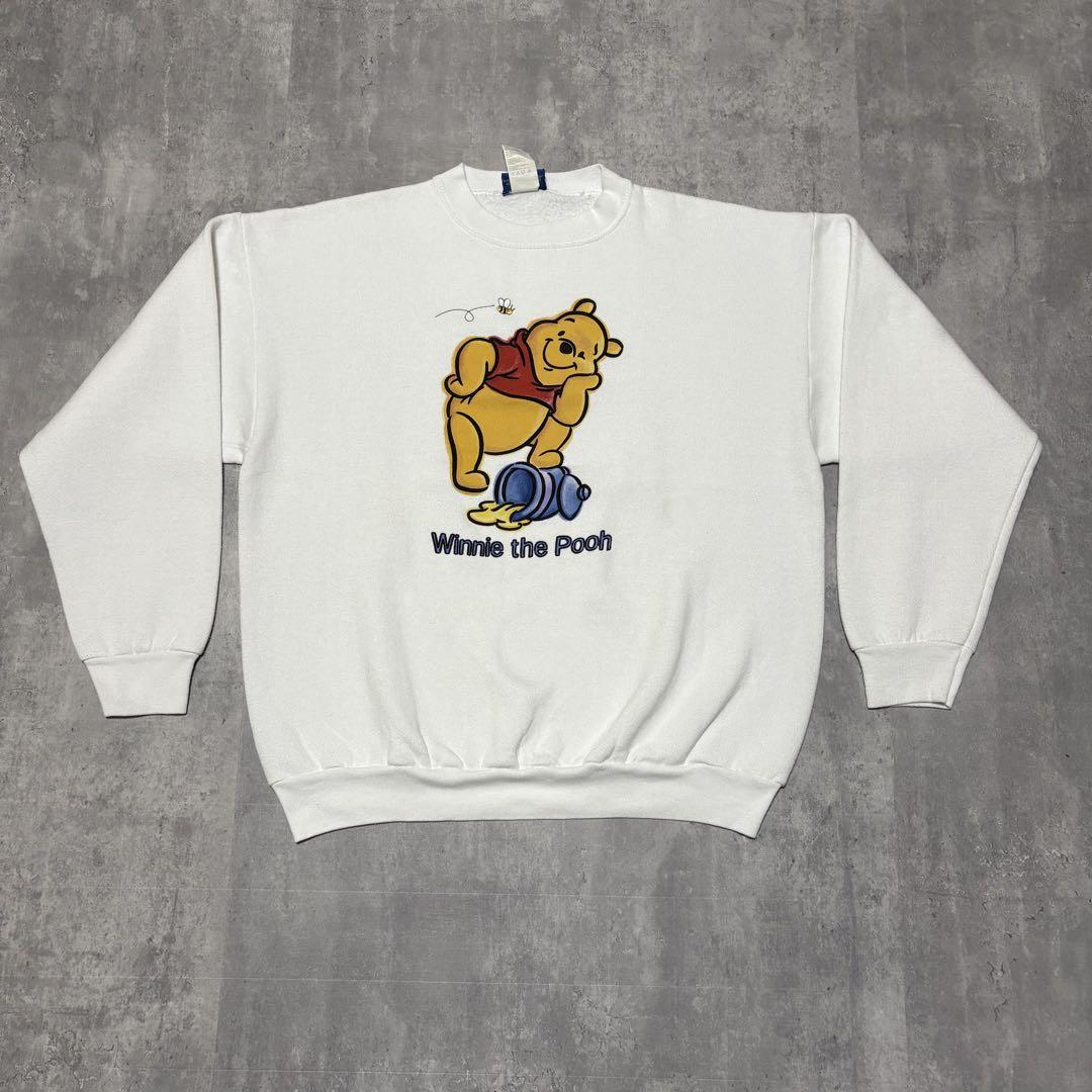 90s Disney POOH USA製　ディズニー　プーさん　トレーナー
