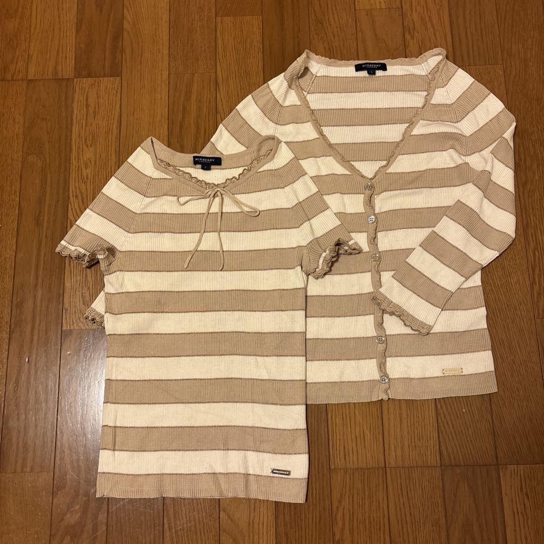 BURBERRY LONDON アンサンブルニット