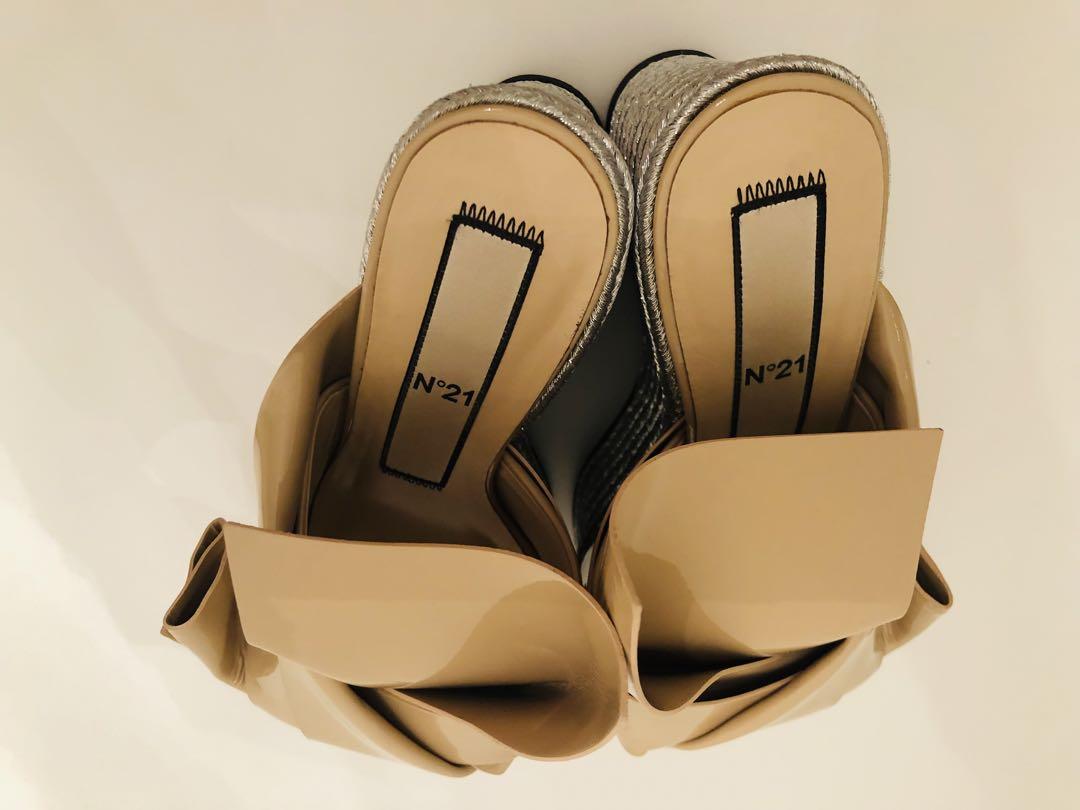 ヌメロ N°21 サンダル ウエッジソール 厚底 美品