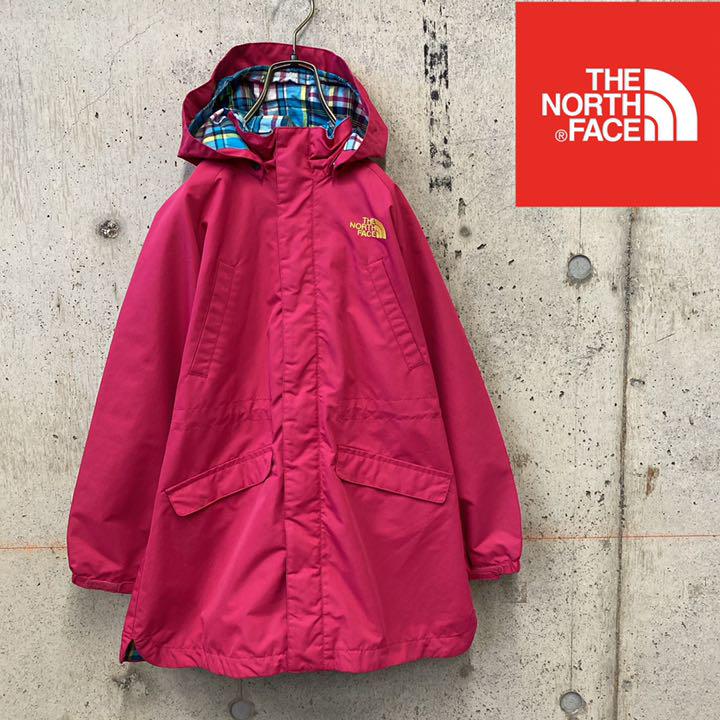 訳あり ノースフェイス マウンテンパーカー ピンク×チェック キッズ140 【70%OFF】 訳あり ノースフェイス マウンテンパーカー ピンク×チェック キッズ140 【70%OFF】