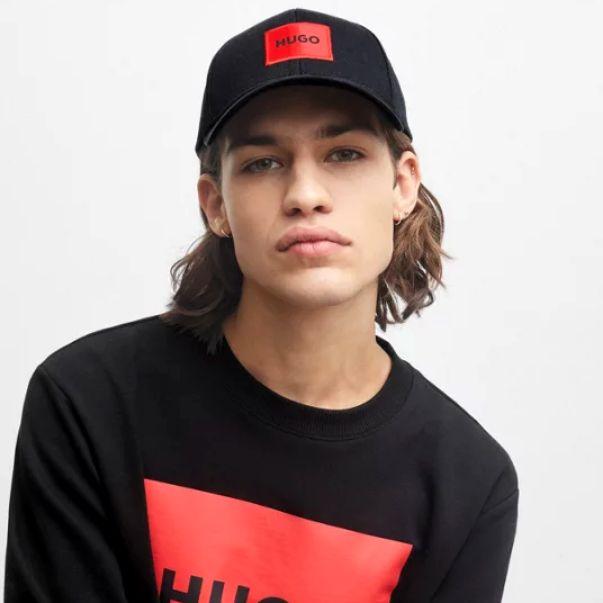 大谷選手愛用 HUGO BOSS コットンツイル キャップ レッド