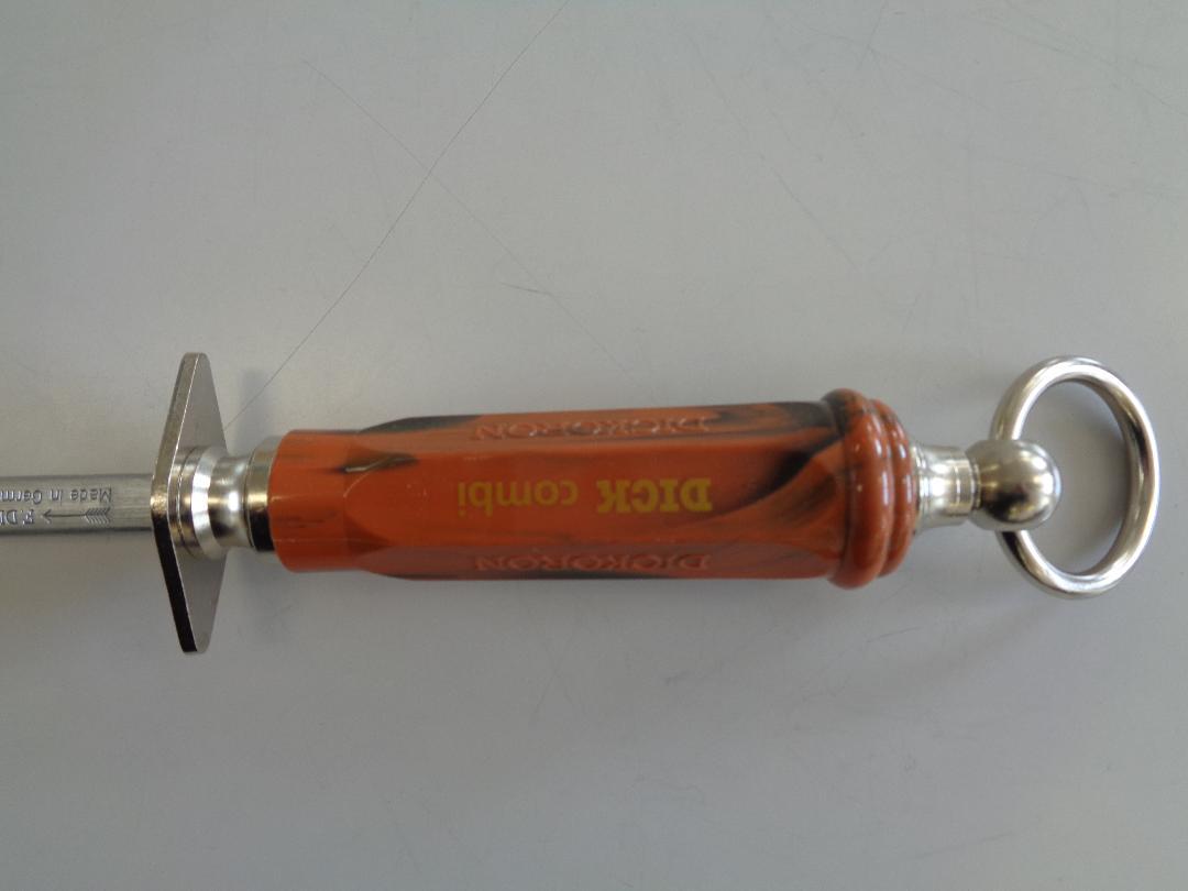 dick シャープナー 研ぎ棒 Eurocut スチール棒 ポリッシュ　中古 dick シャープナー 研ぎ棒 Eurocut スチール棒 ポリッシュ 中古