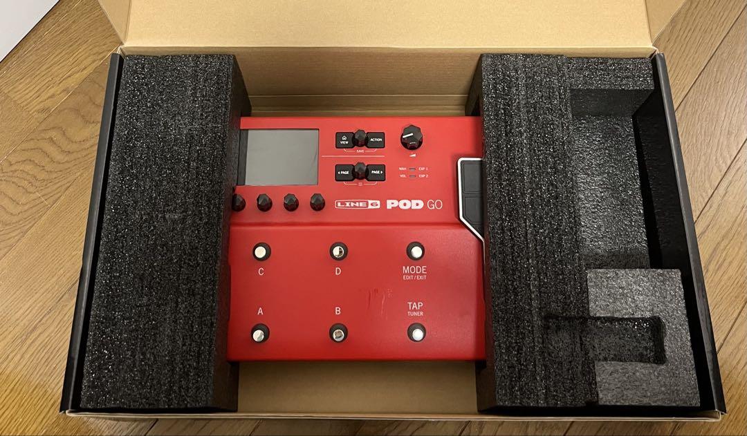 LINE6 POD GO Limited Edition 限定レッドカラー