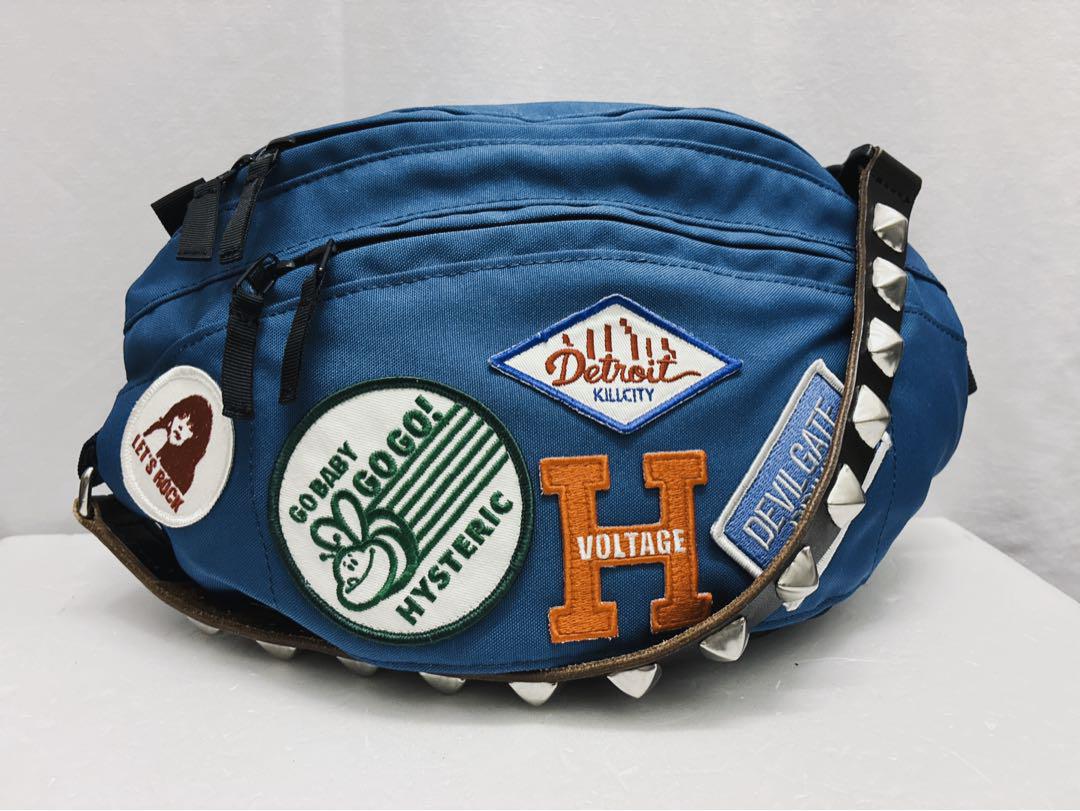 希少 極美品★ ヒステリックグラマー スタッズ ボディバッグ