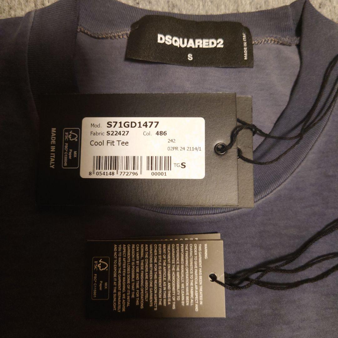DSQUARED2 ドナルドダック Tシャツ S ネイビー