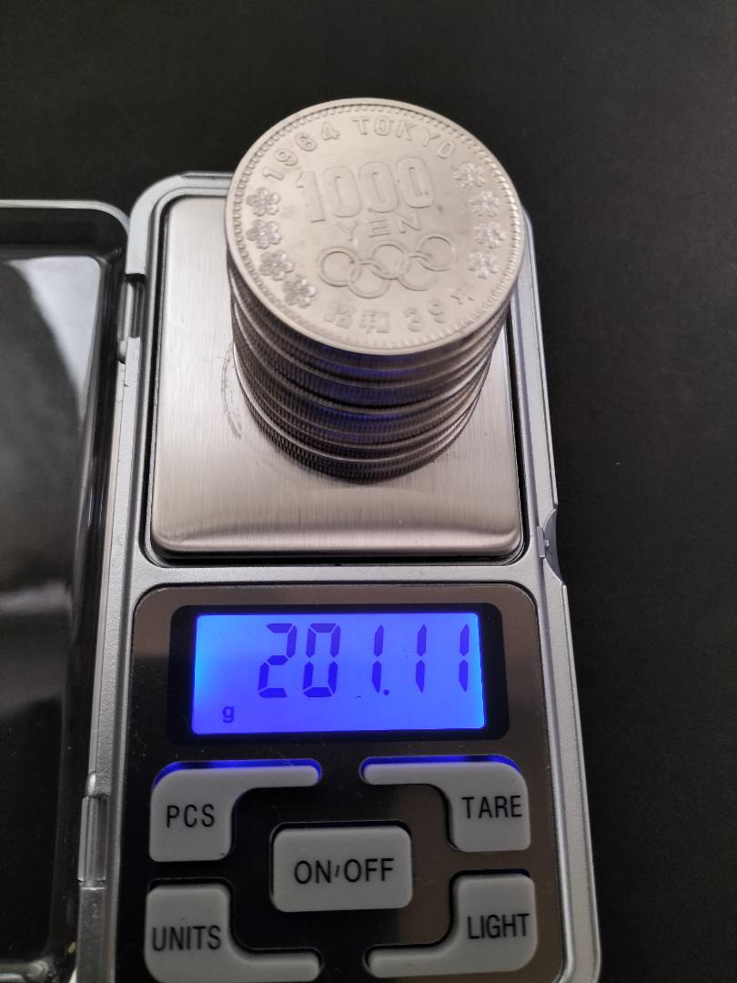 1964年東京オリンピック記念1000円銀貨 プルーフ硬貨　10枚