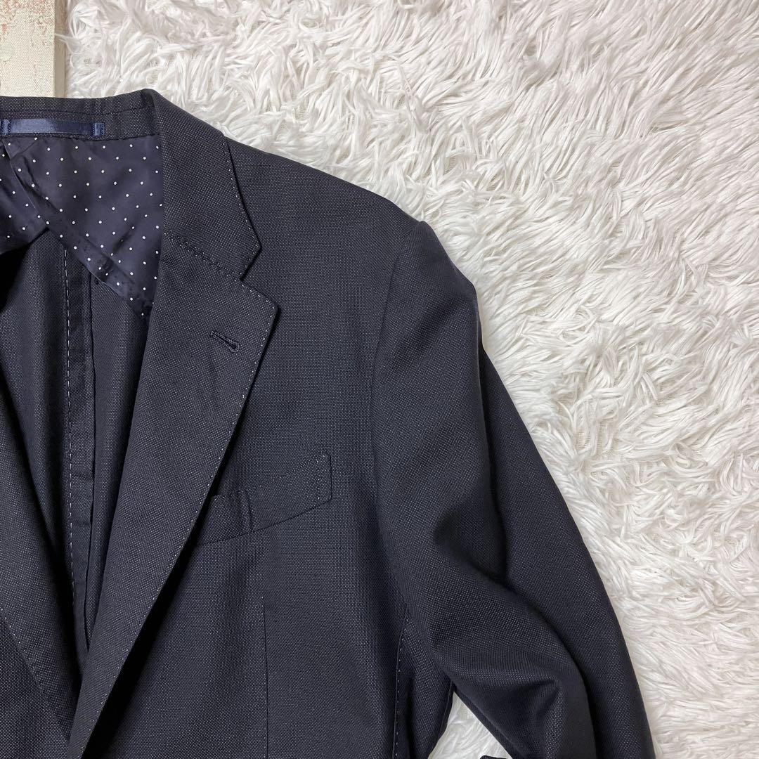 PaulSmith ポールスミス テーラードジャケット ネイビー 貝