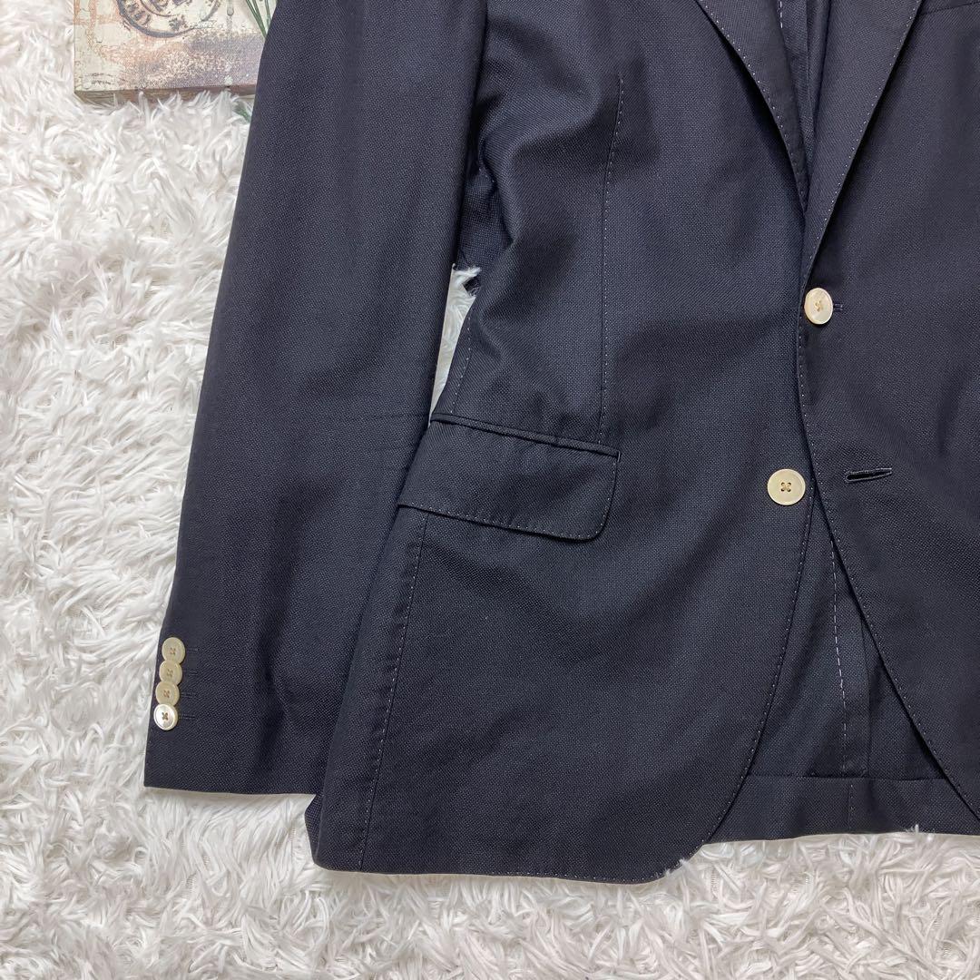 PaulSmith ポールスミス テーラードジャケット ネイビー 貝