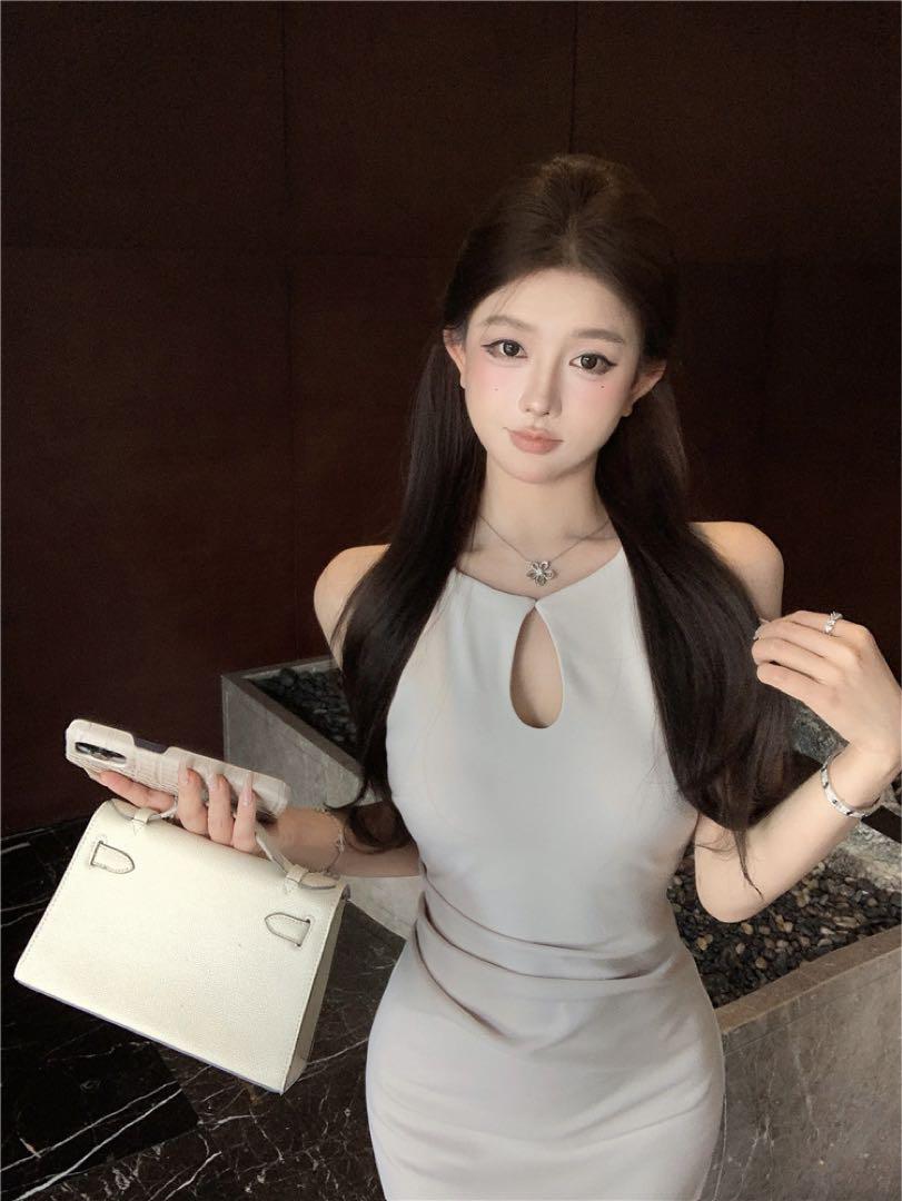 韓国 服 レディース ワンピース 白 キャバドレス 白 タイト 人気 パーティー