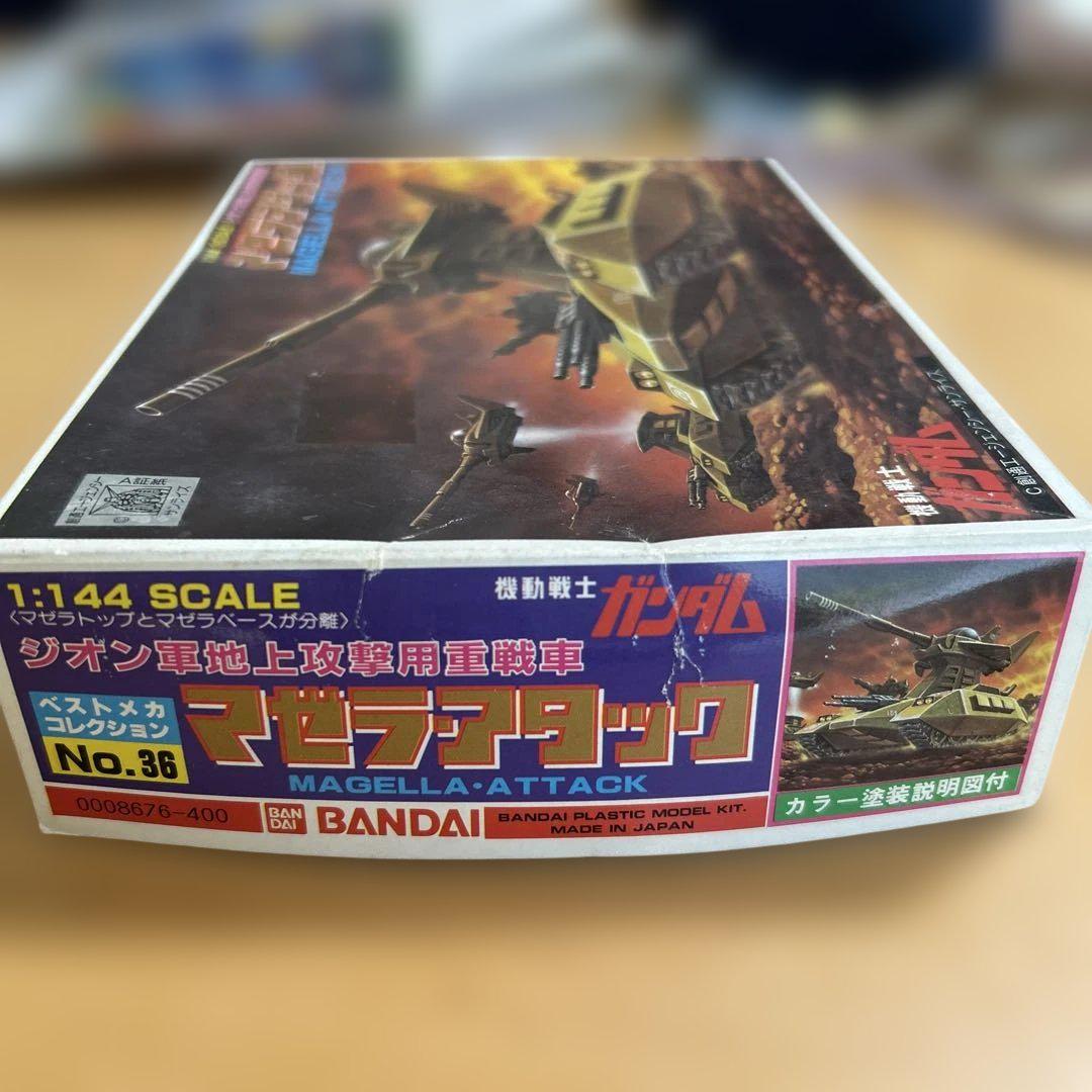 バンダイ マゼラ・アタック 1/144機動戦士プラモデル