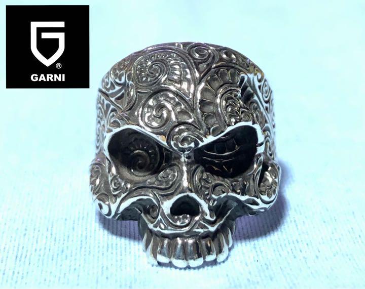 Garni SS ´09 Deco Skull Ring ガルニスカルリング 全国配送料無料