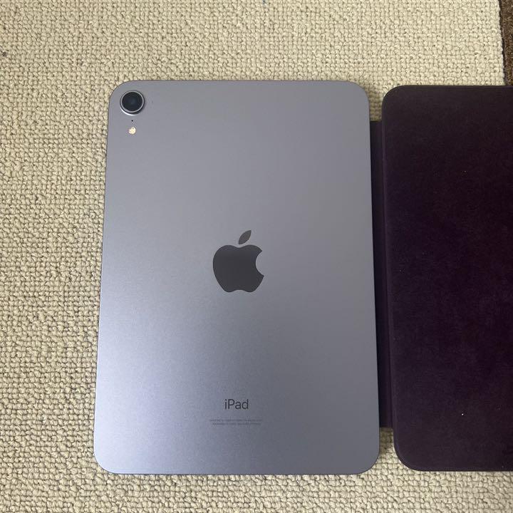 iPadmini(第6世代)パープル64GB＆スマートフォリオ