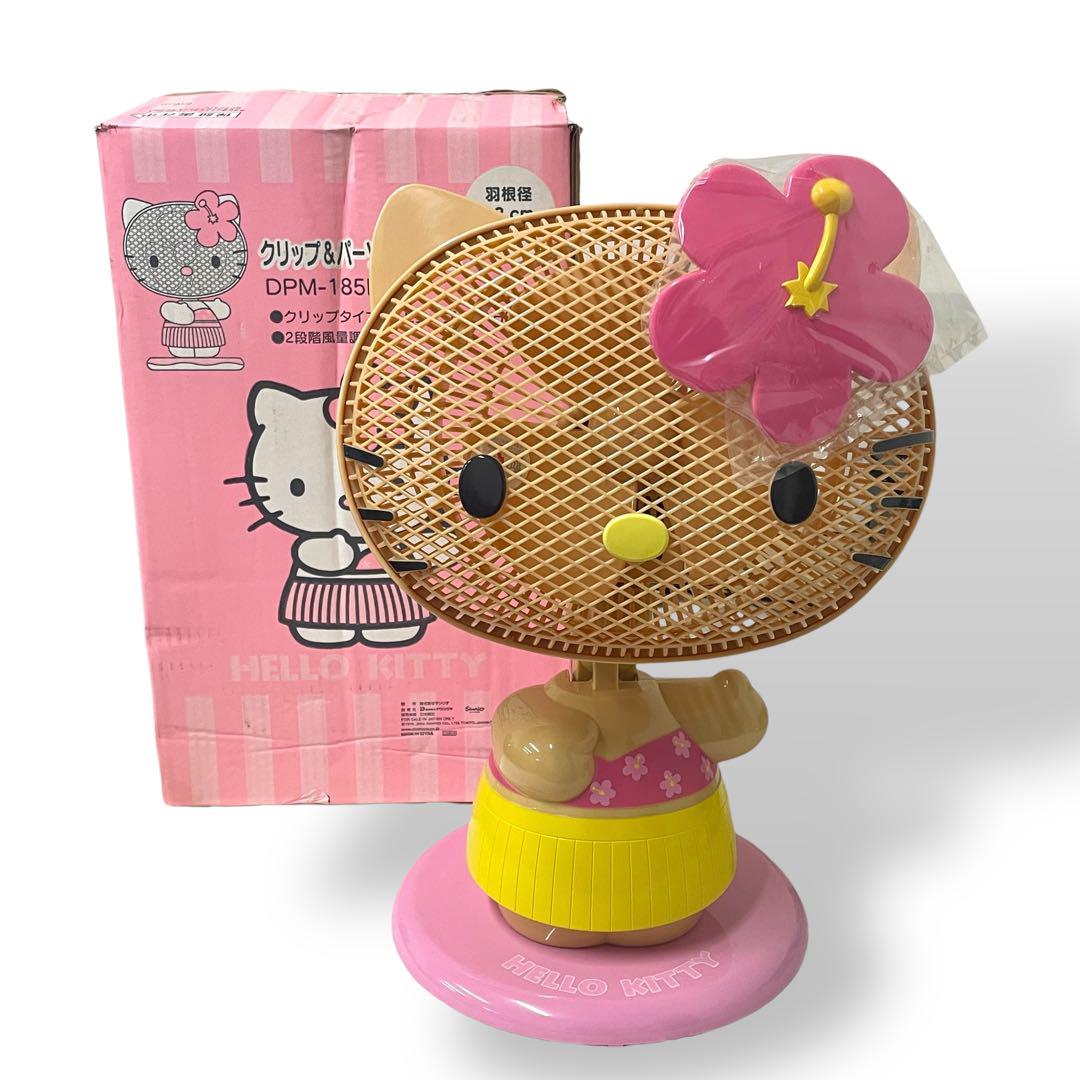 2025 お歳暮【公式】 - 人気ブランド 美品】HELLO KITTY 2way扇風機/18cm/ガングロキティ - メルカリ 扇風機・サーキュレーター