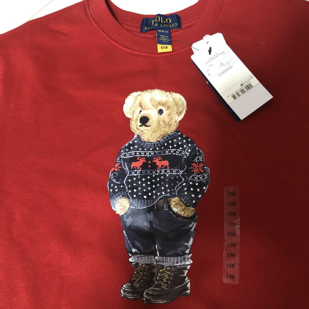 【新品タグ付き】POLO by Ralph lauren ポロベア トレーナー 新品未着用タグ付】ポロラルフローレン ポロベア トレーナー
