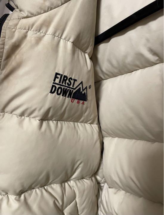 【値下げ中】90s FIRST DOWN ダウンジャケット　FD-44075 ダウンジャケット 送料無料価格