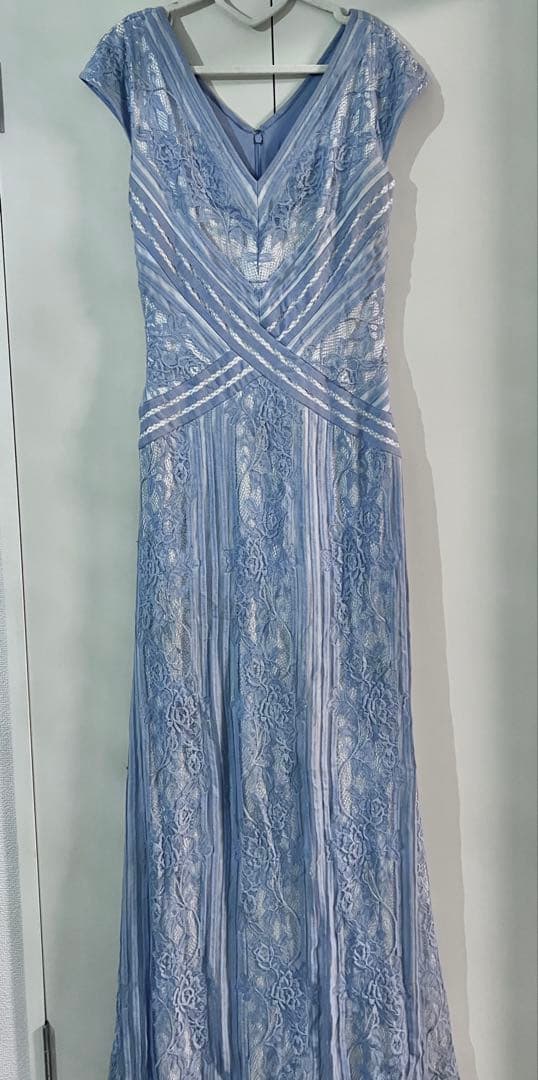 小柄148㎝の方に】純日本製！演奏会舞台 品格あるダマスク柄ドレス