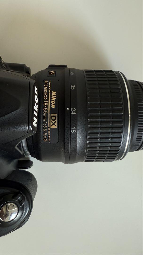 【動作確認済】NikonD3100デジタル一眼レフカメラ 18-55mmレンズ付