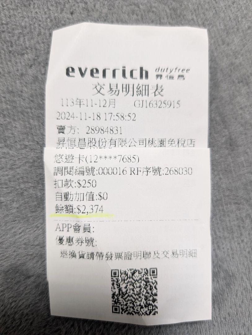 台湾 悠遊カード EASY CARD 残金あり
