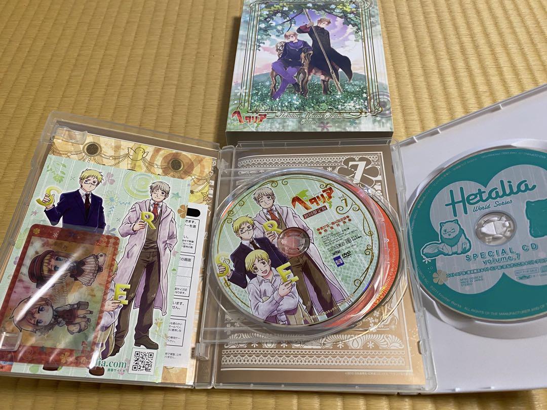 ヘタリア World Series アニメイト限定版+ファンDisc本当に 安い