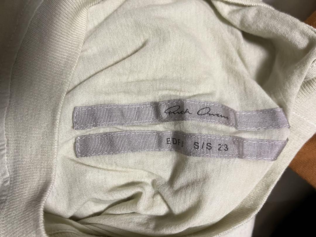 定価6.8万】新品 Rick Owens オーバーサイズ Tシャツ ベージュ