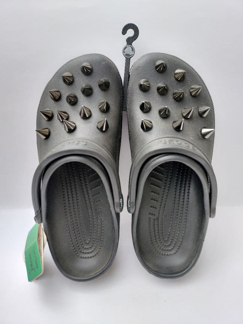 スタッズ付き クロックスサンダル 28cm28cm・CROCS