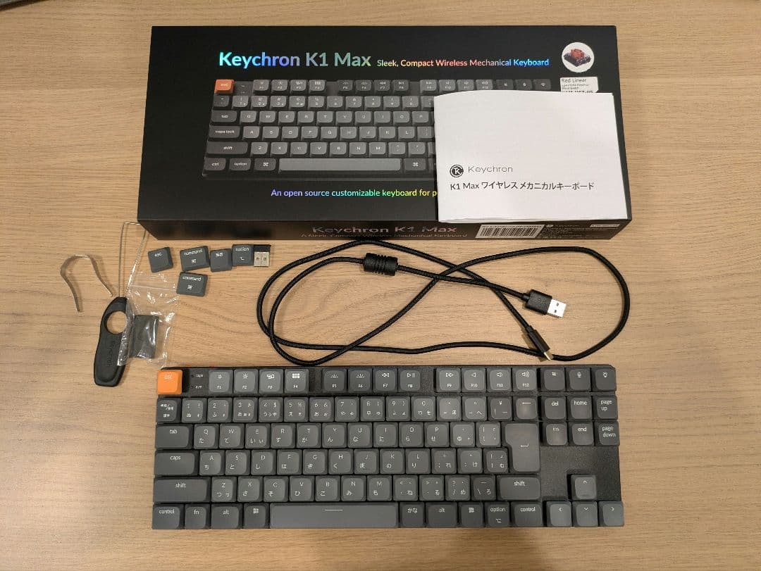 Keychron K1 Max 赤軸 ヨドバシカメラ K1M-H6Z-JIS