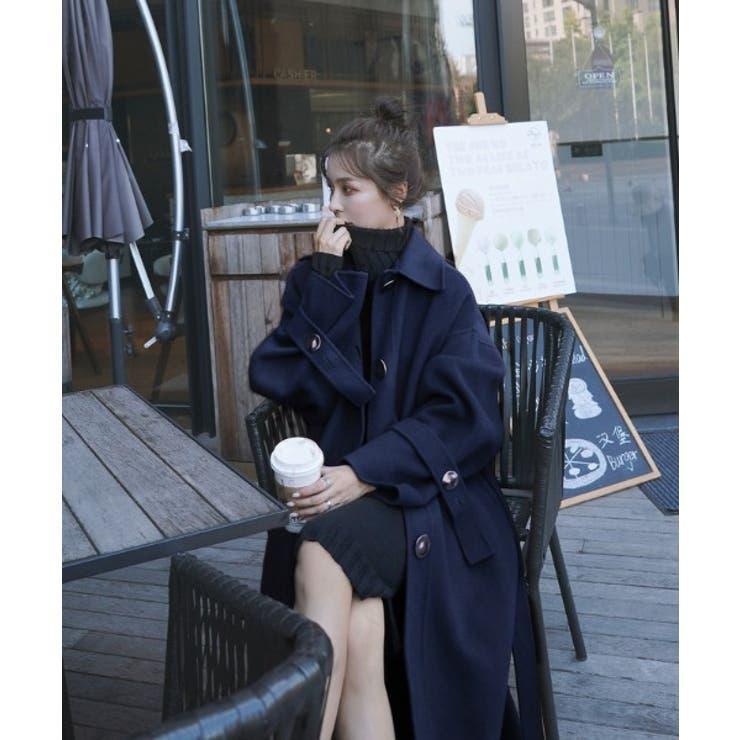 ABITOKYO ウエストマーク ロングコート(ネイビー)-S- 新品 - メルカリ ABITOKYO ウエストマーク ロングコート(ネイビー)-S- 新品 - メルカリ