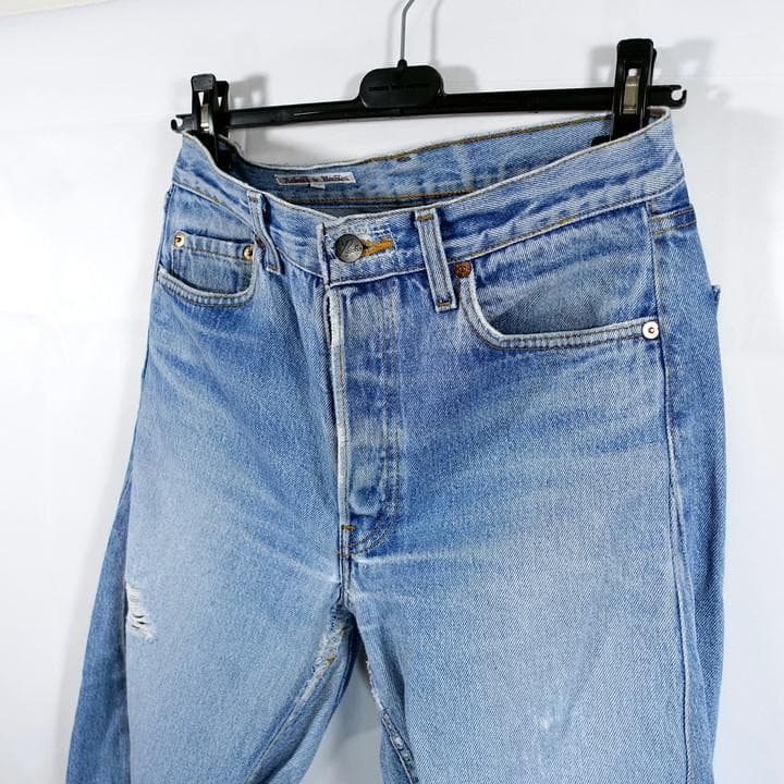 名作 ★ Needles Levis 立体 再構築 リメイク クラッシュ カットオフ デニム パンツ リーバイス ニードルス ★ 30 Rebuild by Needles リビルドバイニードルズ ニードルス 立体裁断 再