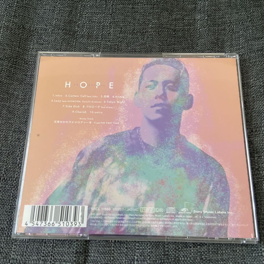 清水翔太 アルバム 新品 未開封 CD DVD 等 清水翔太 HOPE アルバム CD 通常版 - メルカリ