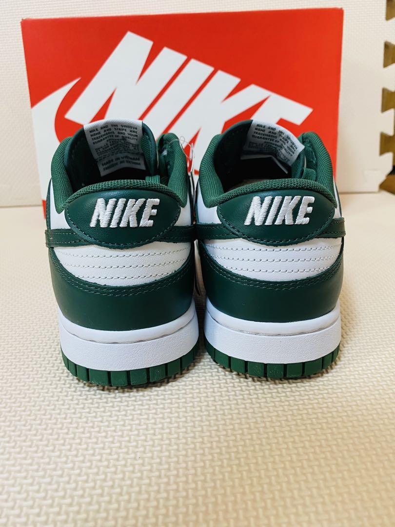 【新品】NIKE DUNK LOW RETRO 9.5 ホワイト/グリーン