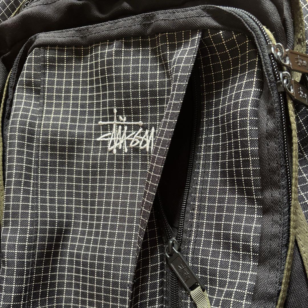 90s OLD Stussy Logo Back Pack ステューシー