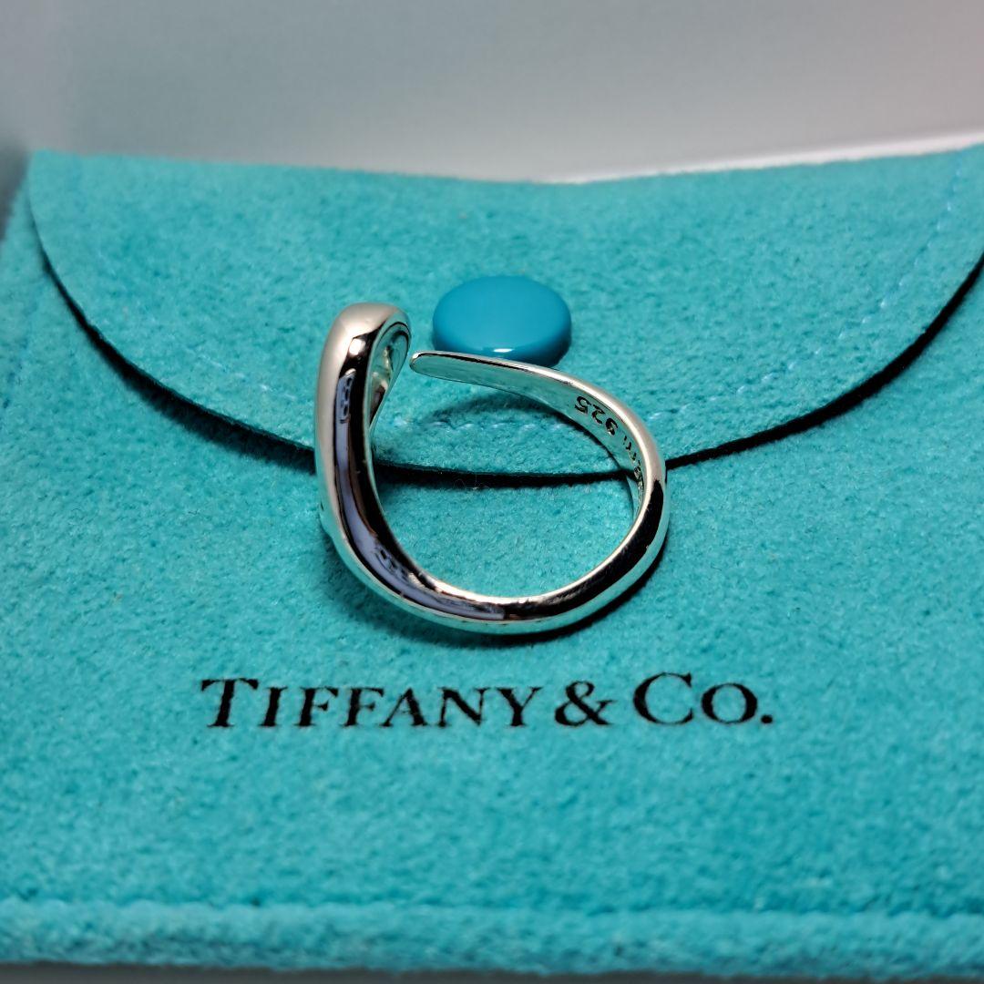 s*d様 Tiffany ティファニー オープンハートリング SV925 10号