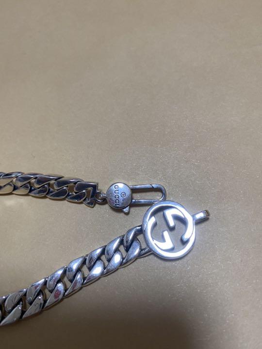 46%割引グレイ系売れ筋商品 ✳︎GUCCI:ブレスレット(20サイズ 【上品】 *美品* インターロッキングG ブレスレット 箱・布ケース付 グッチ GUCCI ブレスレット