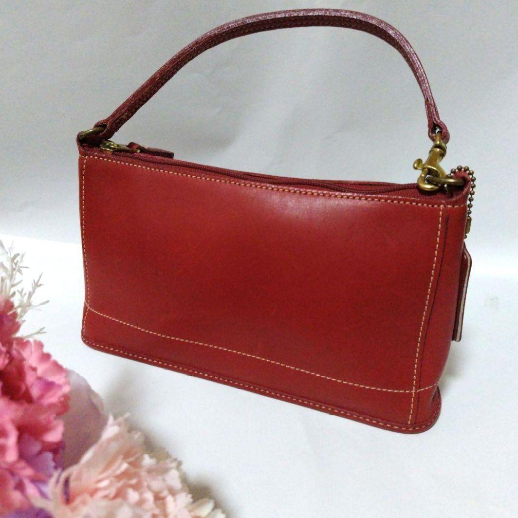 【限定セール！！】COACH アクセサリーポーチ レザー