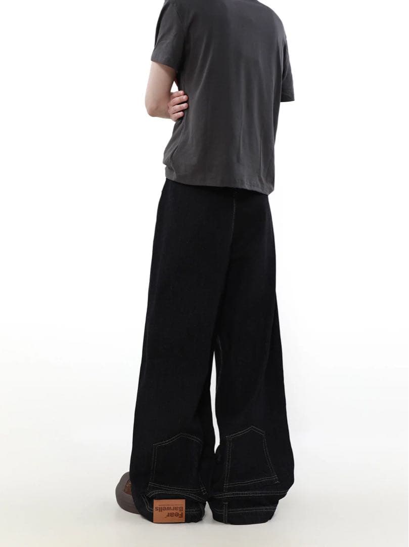 ユニークストレートレッグパンツ L1142 人気モデル 人気アイテム 検品済み 配送スピード早い ファッション メンズ