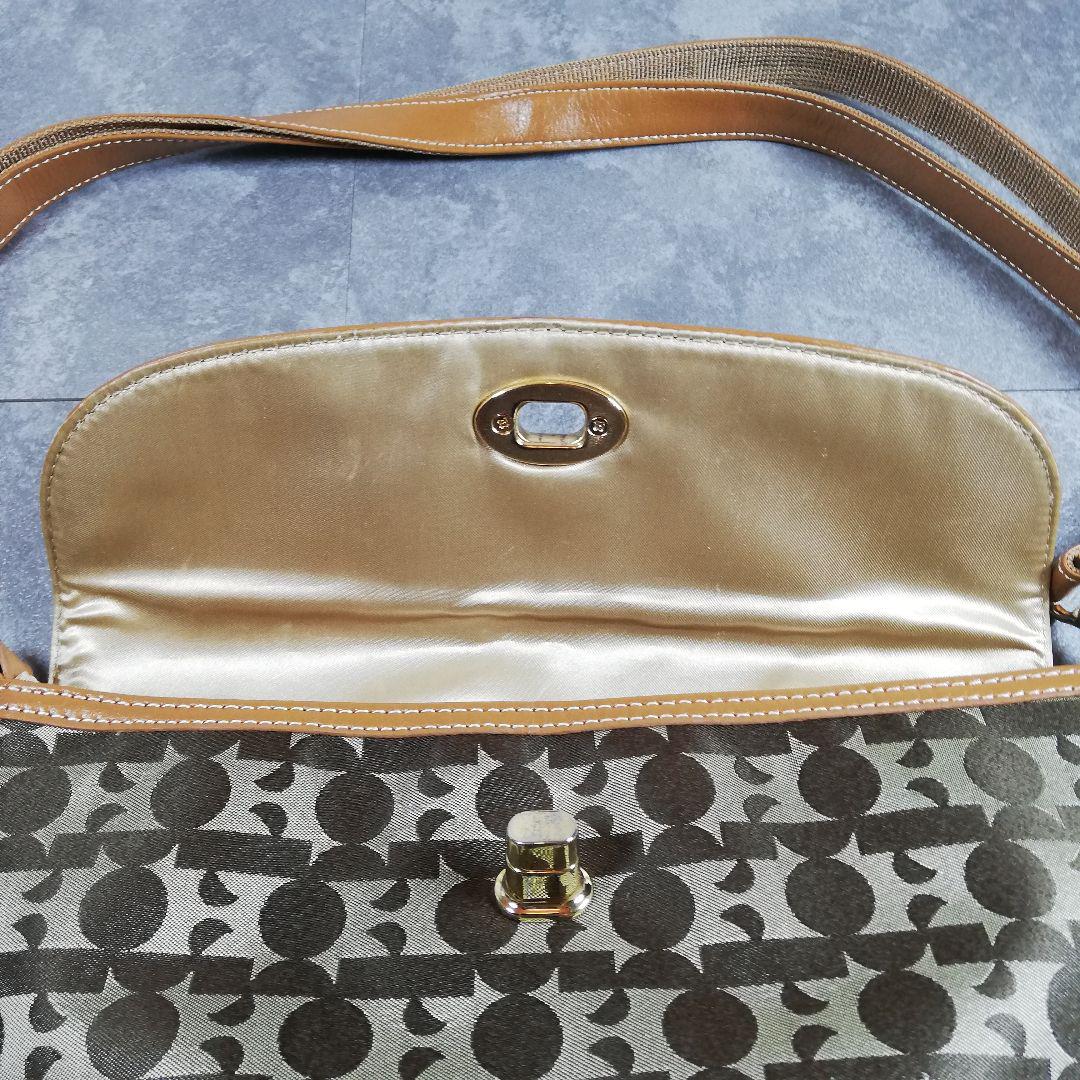【美品】HAMANO 皇室御用達 ジャガード ワンショルダー バッグ 付属品