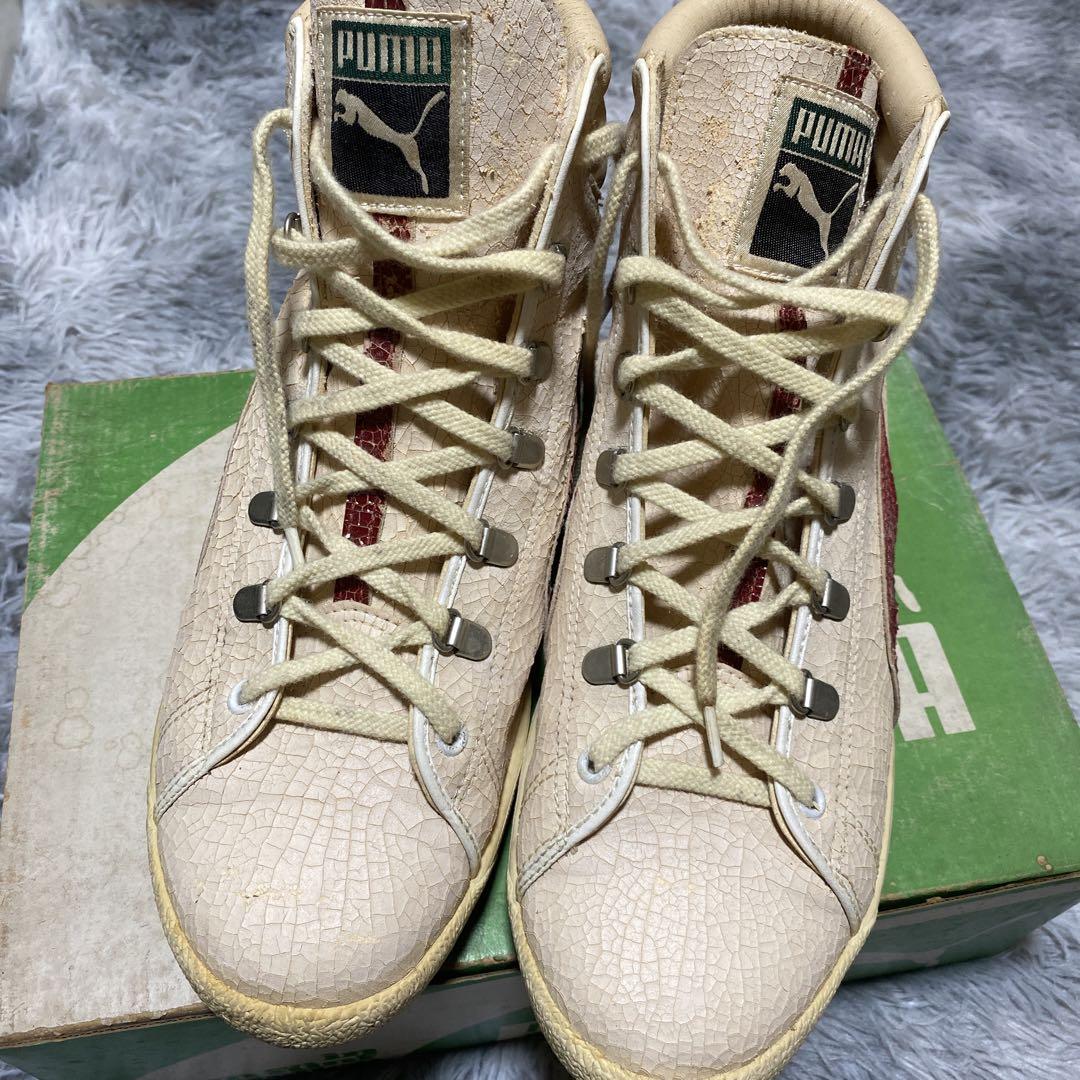 Puma ハイカット スニーカー レザー ヴィンテージ SNOWTRAINING