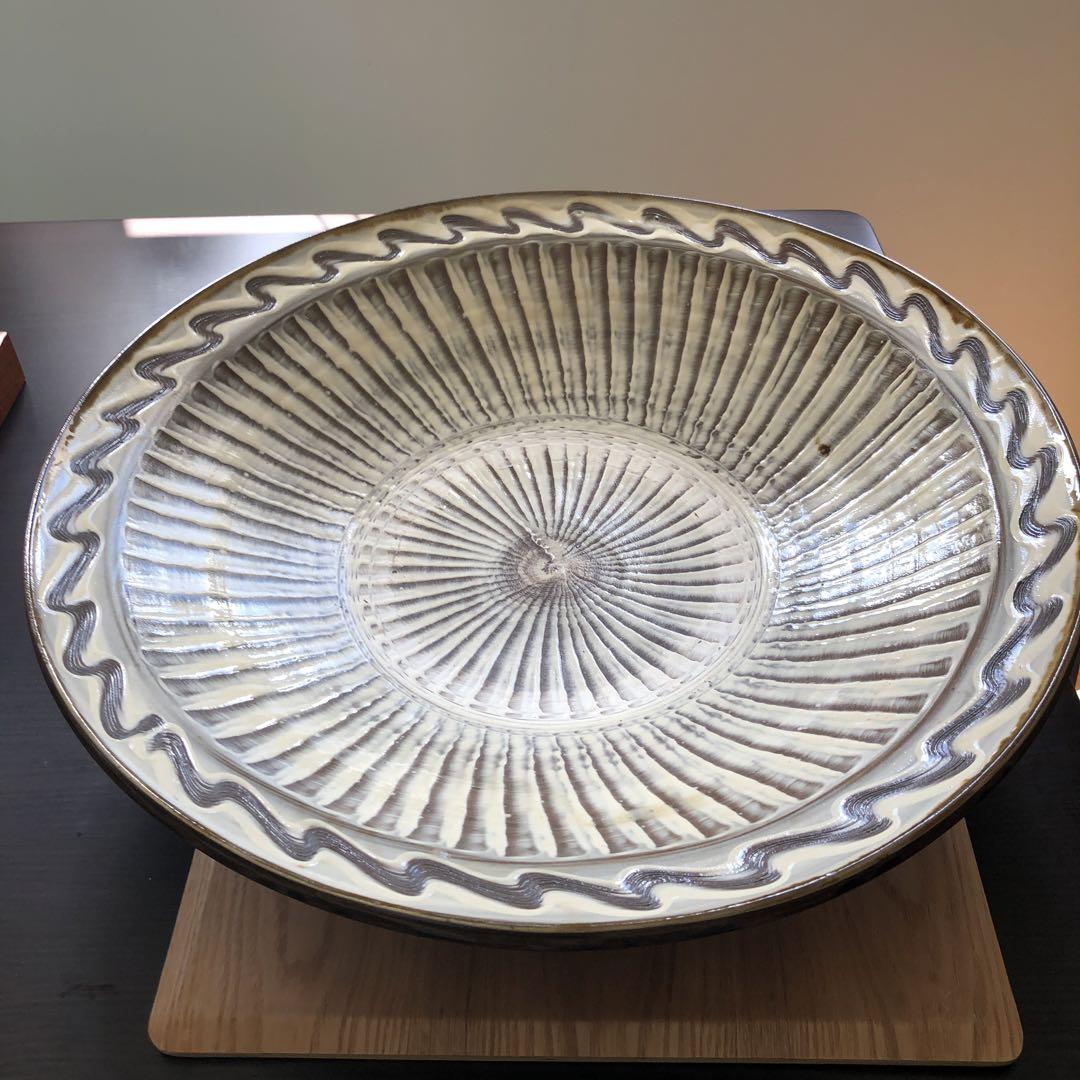 小鹿田焼 特大皿 陶芸 （和食器 小鹿田焼 黒木昌伸 窯 豆皿 9cm
