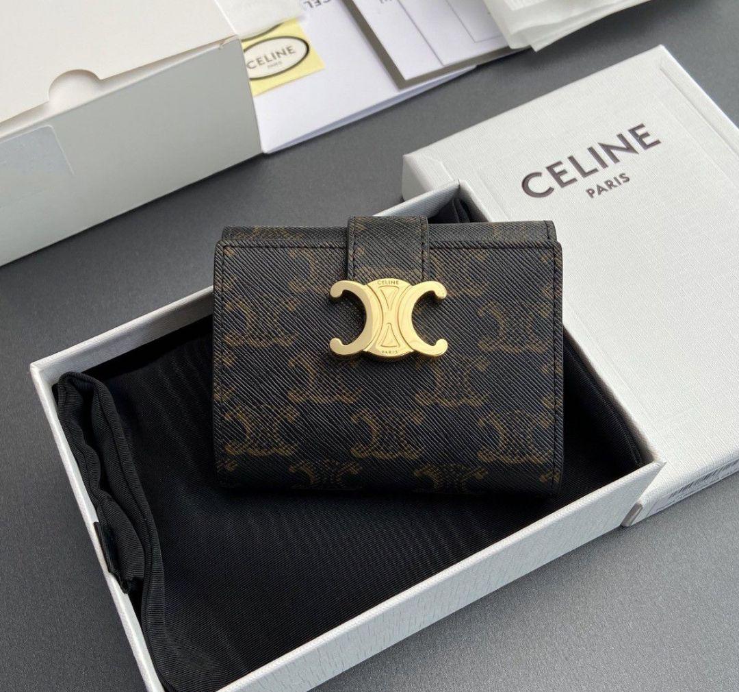 美品 ☆CELINE セリーヌ　三つ折り財布