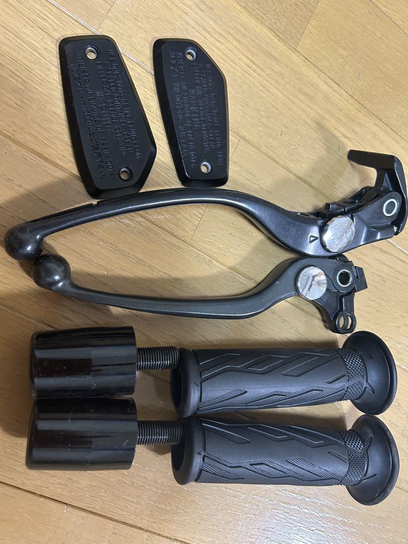 クラッチレバーとラバーグリップセット新型隼ハヤブサ
