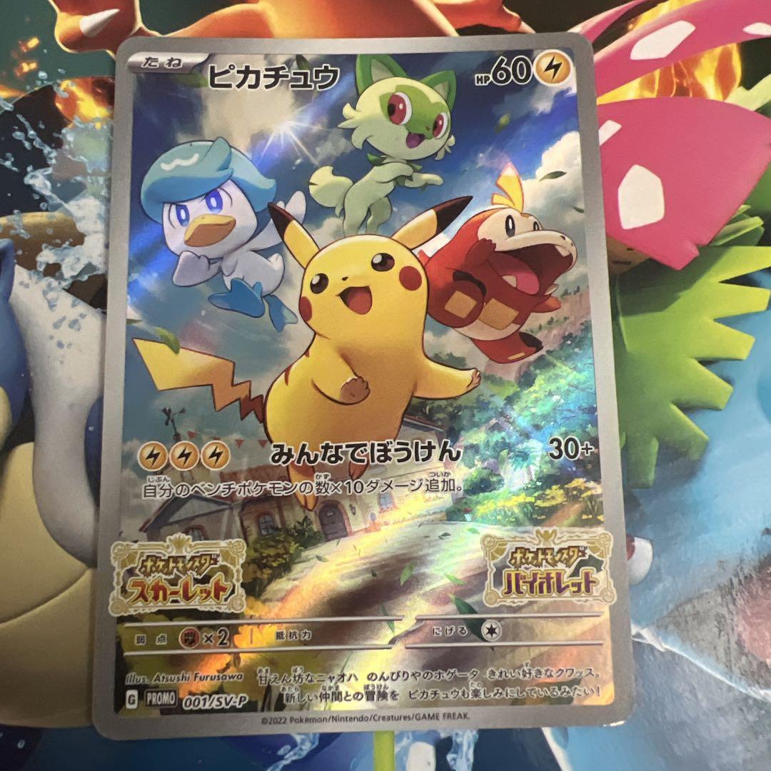 ポケットモンスター スカーレット バイオレット 購入特典 プロモ