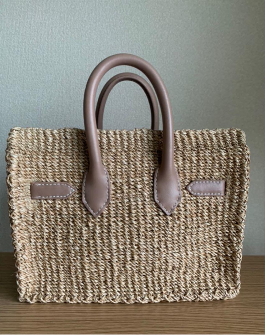 総合3位 美品 SEA かごバッグ ベージュS fNgHL-m69547189739 NEWお得