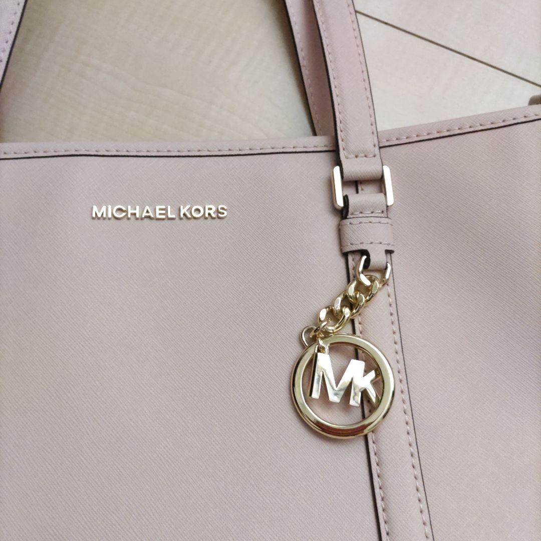 MICHAEL KORS ライトピンク トートバッグ MICHAEL KORS ライトピンク トートバッグ