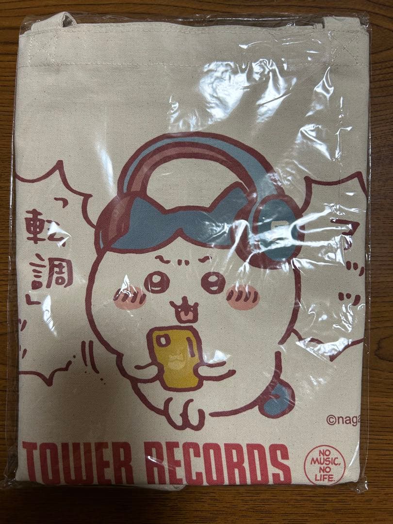 ⭐️ちいかわ初期TOWER RECORDS トートバッグ タワレコ 転調ハチワレ