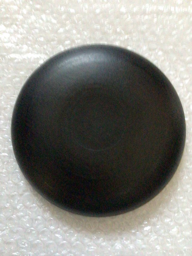 赤木明登さん黒色漆器製平皿 約22.5せンチ 輪島 赤木明登さん 銘々皿 黒と赤の2枚セット（赤木明登 輪島